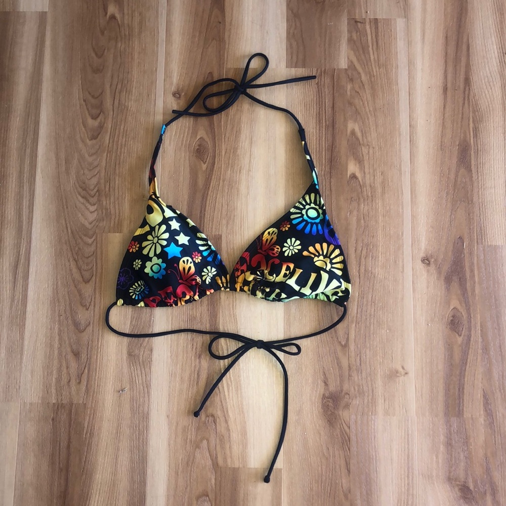 Rainbow swim top